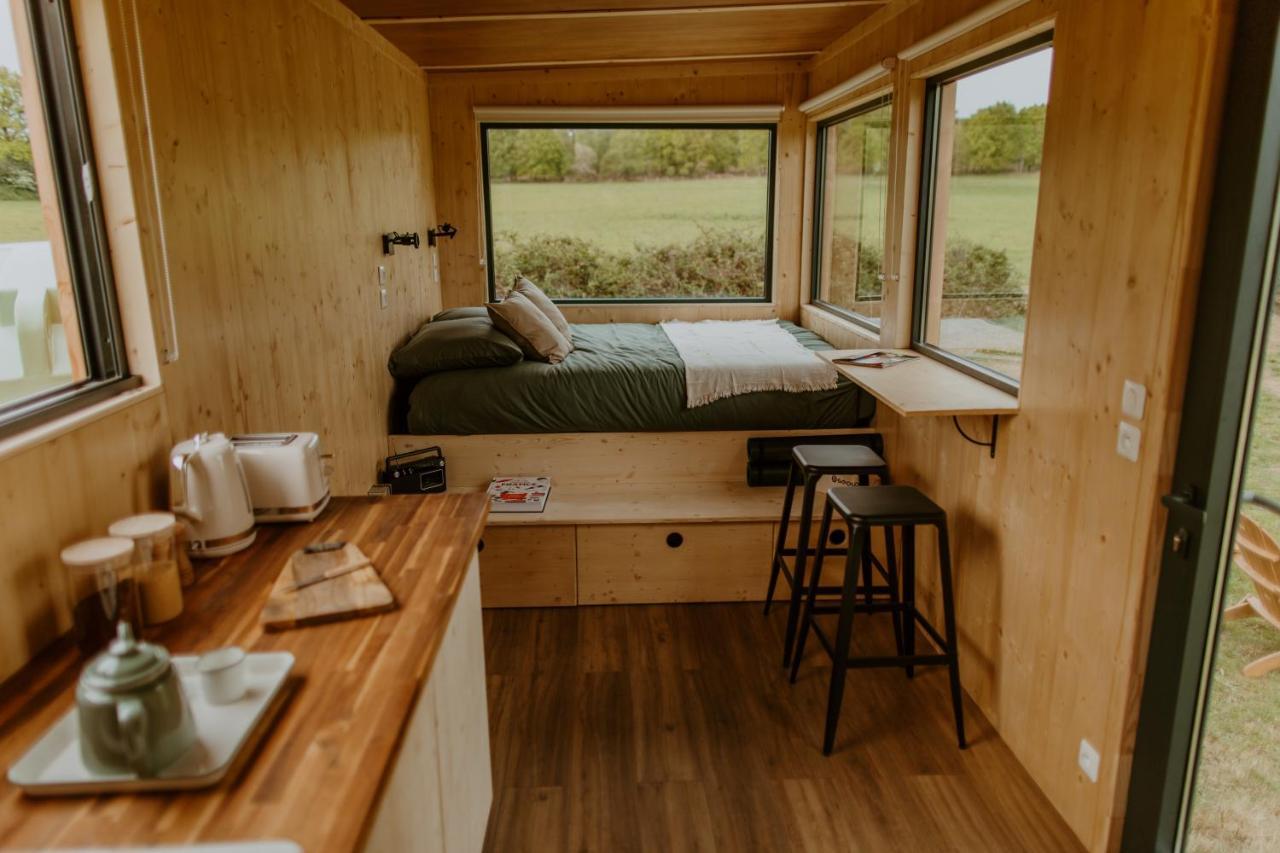 Parcel Tiny House I Ferme De Garance Villa Magnac-Laval Exterior photo